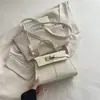 Bolso Trapezoide Nuevo Transfronterizo 2026 con Hebilla de Cierre, Bolso de Hombro de Moda, Bolso Cruzado Casual Simple para Viajes Diarios para Mujer