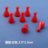 Ventas Directas de Fábrica Ajedrez Volador de Plástico Colorido para Niños, Damas, Piezas de Juego, Accesorios de Juguete al por Mayor, en Stock
