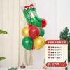 Globos flotantes para mesa de Navidad Decoración ambiente navideño Decoración aula de jardín de niños Diseño de escena Accesorios para fiesta centro comercial