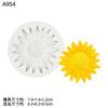 Crisantemo Peonía Flor Girasol Silicona Fondant Pastel Girasol Chocolate Accesorios Decorativos Yeso Arcilla Suave
