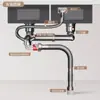 Juego de Accesorios para Tubería de Desagüe de Fregadero de Cocina, Desagüe de Fregadero Anti-Olor y Anti-Obstrucción, Desagüe de Lavabo, Tubería de Desagüe de Alcantarilla