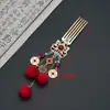 Colección de Accesorios Tradicionales para el Cabello de Año Nuevo: Horquillas de borla de Año Nuevo para adultos y niños, versátiles para Hanfu