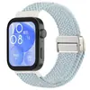 Qingfeng É Adequado para Huawei Watch Fit5/4/4Pro/3/5Pro Pulseira de Relógio de Nylon com Fivela Magnética de Metal Tecido