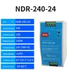 Fonte de alimentação de trilho ultra-fina MN, saída DC de potência total 12v5a, fonte de alimentação chaveada de trilho 24V