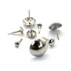Fabricante de Clavos Redondos para Sofá de Plata Pulida Wholesale Ferretería para Maletas Artesanías Clavos Decorativos Pulidos Clavos de Burbuja Plateados