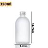 Botella de aluminio con tapa de rosca para bebidas, zumo, leche, té, botellas de vidrio transparente, subembotelladas, fabricantes al por mayor de botellas de vino de frutas