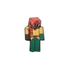 Novos Acessórios Flor de Sapato com Furo Quadrado Mais Vendidos Fivelas de Sapato em PVC Desenhos Animados Fofos Decorações de Sapato de Jardim Transfronteiriço