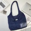 69272 Bolso de Hombro Individual Floral Estilo Coreano Bolso de Tela Fresca Diaria Bolso de Tela de Gran Capacidad para Estudiantes y Viajes