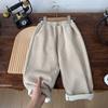 Roupas Casuais para Homens, Mulheres e Crianças Calças para Outono e Inverno Estilo Western para Bebês Calças Personalizadas Tendência de Marca Estilo Coreano Veludo Cotelê Espessado Populares na Internet