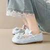 Zapatos Mary Jane estilo universitario japonés para mujer, nuevo modelo 2026, lazo de encaje, hebilla única, punta redonda, tacón bajo, zapatos de mujer estilo dulce