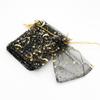 Bolsa de malla estrella dorada rayo de luna boca regalo bolsa de hilo multicolor bolsa de hilo duro bolsa para embalaje de joyas 7*9cm