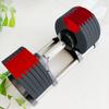 Mancuernas ajustables para el hogar 32 kg libras equipo de fitness peso ajustable en un segundo automático rápido 24 mancuernas incrementales