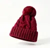 Calentador de Cuello Tejido a Prueba de Frío para Exteriores, Protección Térmica para el Cuello de Invierno para Hombres y Mujeres, Gorro de Lana de Color Sólido, Cuellera Larga de Felpa Engrosada para Parejas para Mujeres