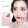 Yu Xiao Ya X09 Cinco Pares Diabinho Bagunçado Estilo Quadrinhos Densos Barbie Cílios Inferiores Formato V Peça Única Cílios Postiços