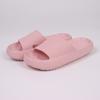 Pantuflas de Sentimiento Slip-on al por Mayor Sandalias de Verano para Mujer Hogar Interior Suela Gruesa Antideslizante Baño Ducha Pareja Usar Atuendo Trapo Puesto
