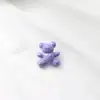 Song Yanfei con versión coreana de caramelo explosivo color brillante aceite brillante lindo oso plano anillo para el pelo cuerda para el pelo accesorios para funda de teléfono móvil