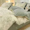 Capa de Edredom 100% Algodão Peça Única 100% Algodão 150X200X230 Dormitório Estudantil Capa de Edredom Individual Lençol de Cama Conjunto de Três Peças