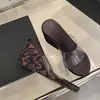Sandálias Plataforma de Tira Transparente Estilo Fada de Alta Qualidade com Estampa de Leopardo para Mulheres, Novo Modelo Verão 2026, Sandálias de Salto Alto com Plataforma que Aumentam a Altura