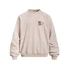 Sudadera con capucha Flor Frita Lavada al Agua para Hombre Primavera y Otoño Holgada Retro Estampado de Retrato Americano Desgastado Cuello Redondo Casual Ropa Deportiva Moderna