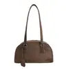Bolsa de Mão Suede Retrô de Nicho Feminina 2025 Nova Grande Capacidade Versátil para o Dia a Dia Bolsa Tote de Ombro Único