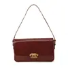 Bolso de Axila Estilo Coreano 2024 Primavera Nueva Moda Bolso de Mano Versátil con Cadena Bolso de Hombro Cruzado Pequeño Cuadrado