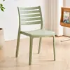 Sillas de Comedor de Plástico Modernas Minimalistas, Apilables y Fáciles de Almacenar, Adecuadas para Apartamentos Pequeños, Comedores Domésticos, Escritorios, Ocio y Sillas de Comedor con Respaldo