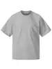 Camiseta Base Casual Simple Nanxia Marca de Moda Cuello Redondo Manga Corta para Hombre, Nuevo Top Base Suelto Casual de Primavera y Verano