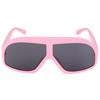 Gafas Frescas Todo en Uno Europeas y Americanas, Gafas de Sol Cuadradas Personalizadas de Moda y Geniales para Hombres y Mujeres, Gafas de Sol de Marco Grande a la Moda Personalización