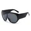 Gafas Jamie Z2620 de Montura Grande Moda Europea y Americana Gafas de Sol de Plástico de Una Sola Pieza Gafas de Sol Estilo Fresco para Exteriores