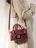 Bolso Pequeño Cuadrado Transfronterizo para Mujer 2025 Nuevo Bolso de Mano Rojo Bolso de Boda Tendencia de Moda Bolso Pequeño de Hombro Cruzado Venta al por Mayor