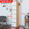 Librero Simple con Gabinete de Almacenamiento con Cerradura Gabinete de Madera Gabinete de Almacenamiento con Puerta Combinación Simple Librero Combinado Mesa de Noche Producto Nuevo