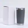 Copo térmico de aço inoxidável 304 de camada dupla transfronteiriço novo 20oz copo de carro com alça copo de gelo para carro copo de acompanhamento