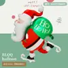 Nueva Serie de Decoración para Fiesta Navideña Mini Muñeco de Nieve, Anciano, Reno, Árbol de Navidad Globos de Papel de Aluminio Serie Navideña
