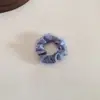 Malla Fresca Suave Simple Volante Anillo de Intestino Delgado Alta Elasticidad Duradero No Lastima el Cabello Lazo Elástico para el Cabello Cuerda Elástica para el Cabello Accesorios para el Cabello