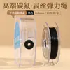 Caixa de 20 metros cordão elástico chato corda elástica linha para artesanato diy cordão de alta elasticidade resistente ao desgaste fio especial para miçangas fio para miçangas