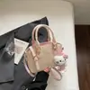 Bolso Dulce de Colores Bloqueados Estilo Coreano, Bolso Cruzado Versátil Minimalista Francés, Bolso de Concha Lindo de Moda de Nicho