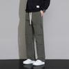 Pantalones Cargo Transfronterizos para Hombre Primavera y Verano Monos Paracaidistas Marca Trendy Americano Recto Holgado Deportivo Casual