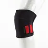 Rodilleras Deportivas para Exteriores Negras y Rojas Rodilleras Deportivas de Compresión para Rótula Equipo Protector Absorbe Golpes para Sentadillas Deportivas Autoadhesivo Rodilleras Térmicas