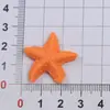 Estrella de Mar de Resina 3D Espina de Pescado de Dibujos Animados Velero Accesorios DIY para Zuecos, Dijes para Zapatos, Fundas de Teléfono y Parches Decorativos para el Cabello