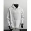 Directo del fabricante: Sudaderas con capucha de estilo retro americano para hombre y mujer, perfectas para primavera y otoño, hechas de tela pesada de color sólido, una opción de abrigo holgada y cálida para parejas