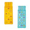 Sofá inflable de agua con doble fila flotante y forma de cisne sandía para tomar el sol, colchón inflable reclinable, colchoneta de playa, anillo de natación