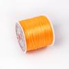 Pulsera colorida, hilo elástico plano de seda cristal, hilo de pesca, goma elástica, cuerda, hilo elástico, cera de abejas, hilo elástico para pulsera con cuentas Wenwan