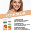 Gel de Baño Refrescante de Caqui: Limpieza suave para todo el cuerpo, elimina el aceite, proporciona una sensación fresca y cómoda, hidrata y limpia en un solo enjuague