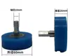 Máquina de revestimento roda de silicone peças de máquinas para marcenaria máquina de revestimento roda plana com rolamento rolo de pressão máquina de revestimento roda de borracha