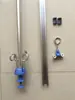 Riel de Aleación de Aluminio para Soporte de Suero Intravenoso, Soporte Extensible para Botella de Solución Salina, Soporte para Suero, Polea, Barra Colgante, Gancho