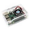 Carcasa Acrílica para Raspberry Pi3 B+ Compatible con Instalación de Ventilador (Excluyendo Placa de Circuito)