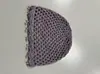 Pañuelo tejido para mujer con estilo bohemio, perlas, diseño calado, estilo étnico vintage con lentejuelas y flecos