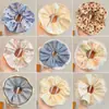 Scrunchies de encaje dulces y delicados para niños, ligas para el cabello extragrandes estilo coreano, perfectos para moños y colas de caballo de niñas pequeñas.