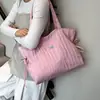 Nova Bolsa de Ombro Feminina Cross-Border 2025 Novo Estilo Bolsa Tote Plissada de Grande Capacidade Bolsa Feminina de Ombro Único Transversal