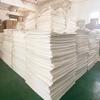 Fibra natural Pá de madeira Algodão resistente a óleo resistente a alta temperatura Limpo Material de moldagem por compressão de folha de algodão de polpa de madeira Esponja retardante de chamas